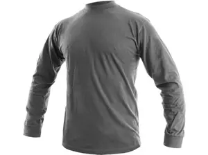 Pánske tričko s dlhým rukávom PETR, zinkové