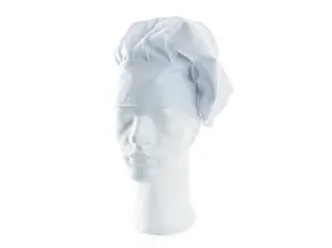 Kuchársky baret LUDVA, biely