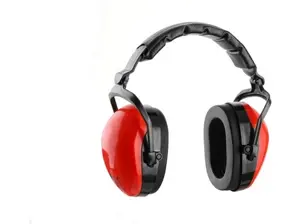 Mušľové chrániče sluchu EP109-56, červené