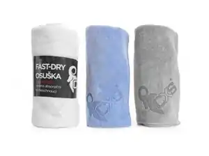 Osuška FAST-DRY, 70x140 cm, biela