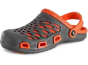 Sandále CXS TREND, dámské, šedo-oranžové