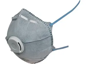 Filtračná polomaska ​​CXS SPIRO P2, HY8626, tvarovaná s ventilom a aktívnym uhlím