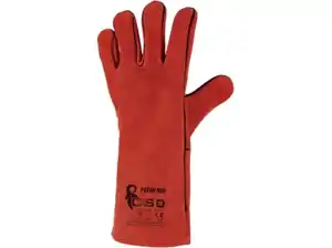 Rukavice CXS PATON RED, zváracie, červené