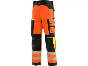 KALHOTY CXS BENSON VÝSTRAŽNÉ, PÁNSKE, ORANŽOVO-ČIERNA