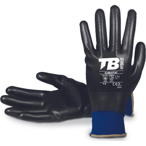 TB 518BIOTAC nylonové rukavice