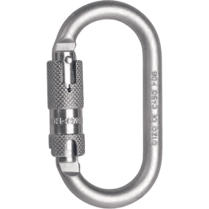 CERVA Ocel.karabína ovál.twist lock pois