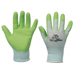 FUDGE rukavice nylon. latex. dlaň