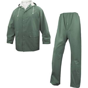 Súprava bunda a nohavice do dažďa 304, zelená