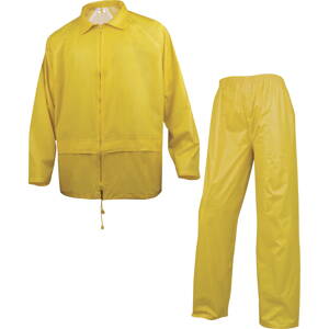 Nepremokavý odev do dažďa 400, žltý