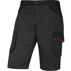 Krátke pracovné nohavice MACH2 3 TR, sivooranžové