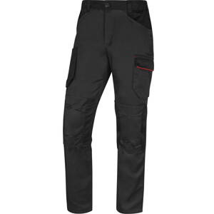 Pracovné nohavice MACH2 3 TR, sivočervené