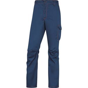 Pracovné nohavice PANO STRETC, námornícke modré - oranžové