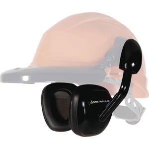 Chrániče sluchu pre bezpečnostné prilby SUZUKA2, čierne