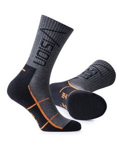 Vysoké ponožky ARDON® VISION sivo-čierne