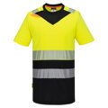 Tričko S/S PW3 Hi-Vis triedy 1