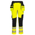 DX4 Hi-Vis odnímateľné vreckové nohavice