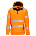 DX4 Hi-Vis 1/4 zips mikina
