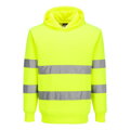 ES1 Essential Hi-Vis mikina s kapucňou