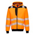 Mikina PW3 Hi-Vis na zips
