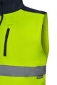 Dvojfarebná softshellová vesta