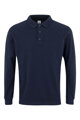 HOBART - UNISEX POLO TRIČKO S DLHÝM RUKÁVOM