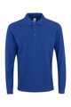 HOBART - UNISEX POLO TRIČKO S DLHÝM RUKÁVOM