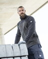 ARDON H2182 Pánska mikina fleece ARDON® MICHAEL hnedá