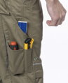 ARDON H5619 Predĺžené nohavice s náprsenkou ARDON® SUMMER khaki