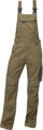 ARDON H5620 Skrátené nohavice s náprsenkou ARDON® SUMMER khaki