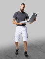 ARDON H5621 Šortky ARDON® SUMMER biele