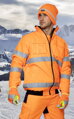 ARDON H6054 Zimná čiapka pletená + flísová podšívka hi-viz ARDON® SPARK oranžová