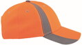 ARDON H6056 Čiapka so šiltom hi-viz s reflex. pruhom ARDON® TWINKLE oranžová