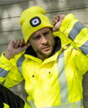 ARDON H6071 Zimná čiapka s LED svetlom  BOAST žltá hi-vis