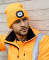 ARDON H6072 Zimná čiapka s LED svetlom ARDON® BOAST, oranžová hi-vis