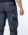 Nohavice s náprsenkou ARDON® 4Xstretch®  tmavosivé