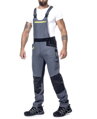 ARDON H6098 Nohavice s náprsenkou ARDON® 4Xstretch®  sivé