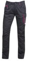 ARDON H6301 Nohavice do pása ARDON® FLORET čierno-ružové