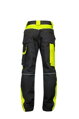 ARDON H6401 Nohavice do pása ARDON® NEON čierno-žlté