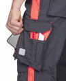 ARDON H6404 Nohavice do pása ARDON® NEON sivo-červené