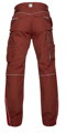 ARDON H6425 Nohavice do pása ARDON® URBAN červené skrátené - DOPREDAJ