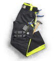 ARDON H6432 Nohavice do pása ARDON® NEON čierno-žlté skrátené
