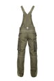 ARDON H6453 Nohavice s náprsenkou ARDON® URBAN+ khaki predĺžené