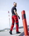 ARDON H6611 Nohavice do pása ARDON® 4Xstretch®  červené