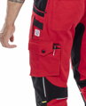 ARDON H6611 Nohavice do pása ARDON® 4Xstretch®  červené