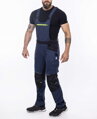 ARDON H6626 Nohavice s náprsenkou ARDON® 4Xstretch®  tmavomodré