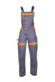 ARDON H8132 Nohavice s náprsenkou ARDON® COOL TREND dámske sivo-oranžové
