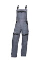 ARDON H8406 Predĺžené nohavice s náprsenkou ARDON® COOL TREND sivo-čierne