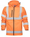 ARDON H8921 Bunda softshelová  REF502 hi-viz oranžová