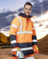 ARDON H8922 Bunda zimná hi-viz ARDON® REF602 oranžovo-modrá