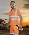 ARDON H8924 Polokošeľa hi-viz ARDON® REF202 oranžová